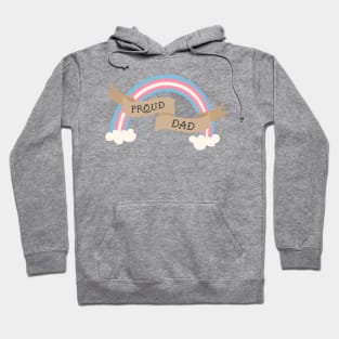 Proud Trans Dad Hoodie